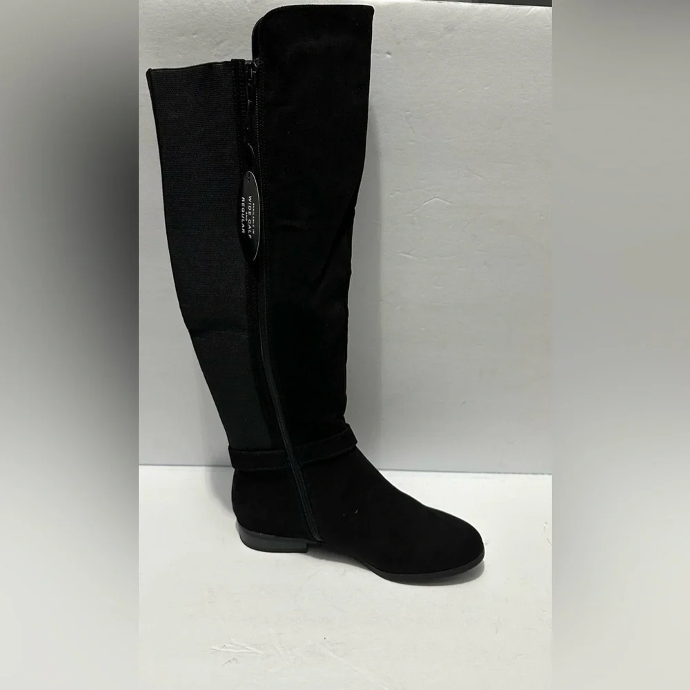 Style & Co Womens Kimmballf : Knee-High Boots - BLACK Size multiple - Picture 7 of 8
